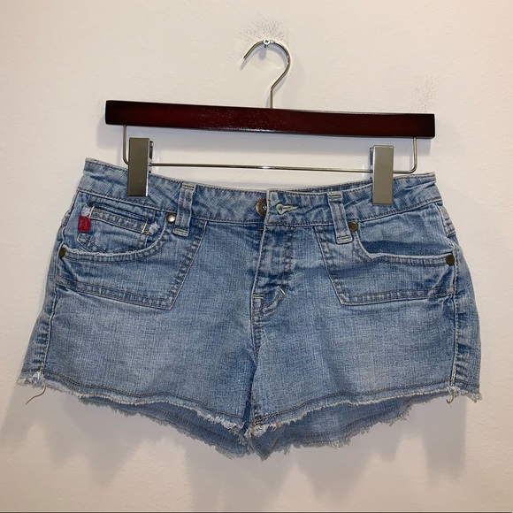 Bongo Juniors Blue Jean shorts size 7 - Picture 2 of 12